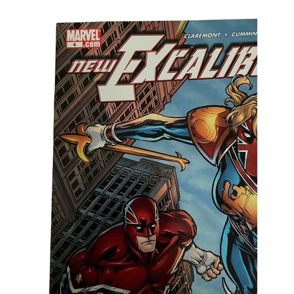 Marvel #4 New ExCalibur with Lionheart  Claremont Cummings Ketcham - Picture 3 of 11
